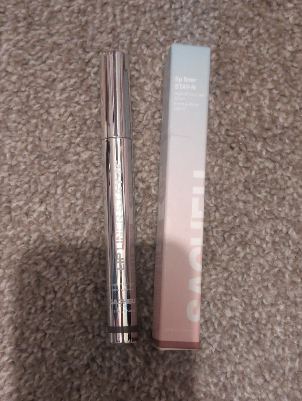 Sacheu Lip Liner Stay-In Peel Off Lip Liner Tattoo Duo